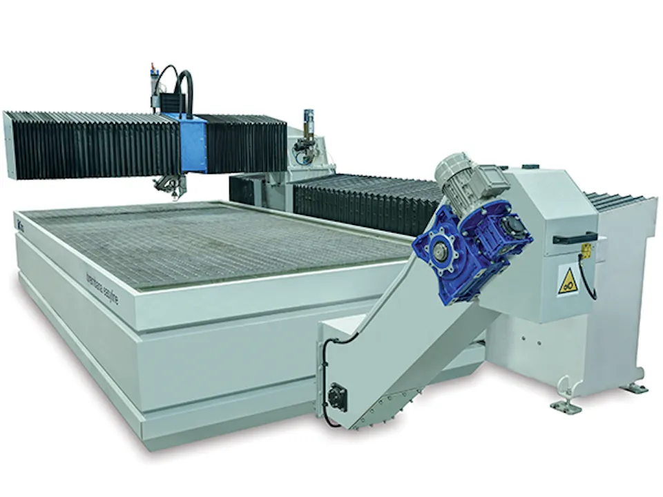 Easy maintenance: 91% less cost for exhausted abrasive removal