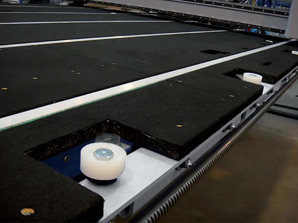 Automatic sheet positioning