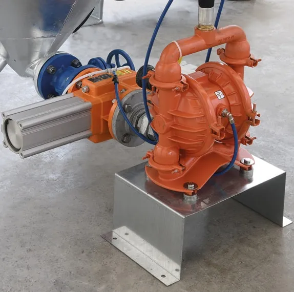 Easy Compact — Automatic sludge discharge and filter press feed system.