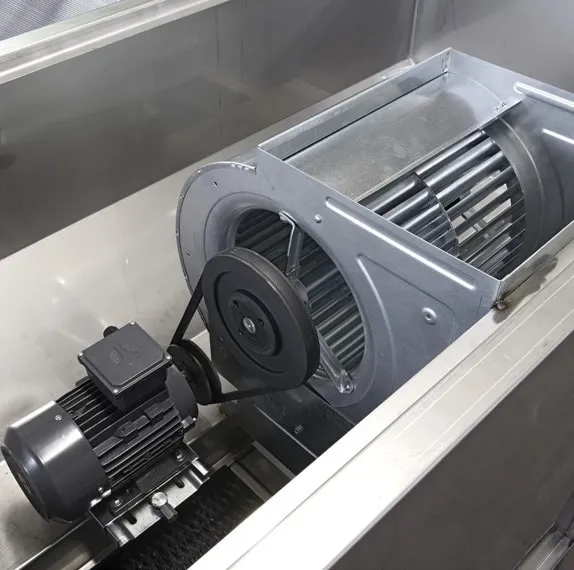 IWATER Suction Wall — Detail of the air suction fan