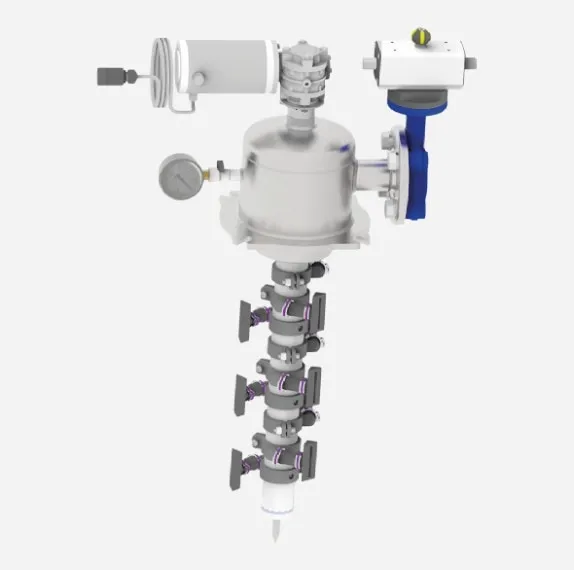 Just Water 3.1 — Internal rotary automatic cleaning system of filter J.